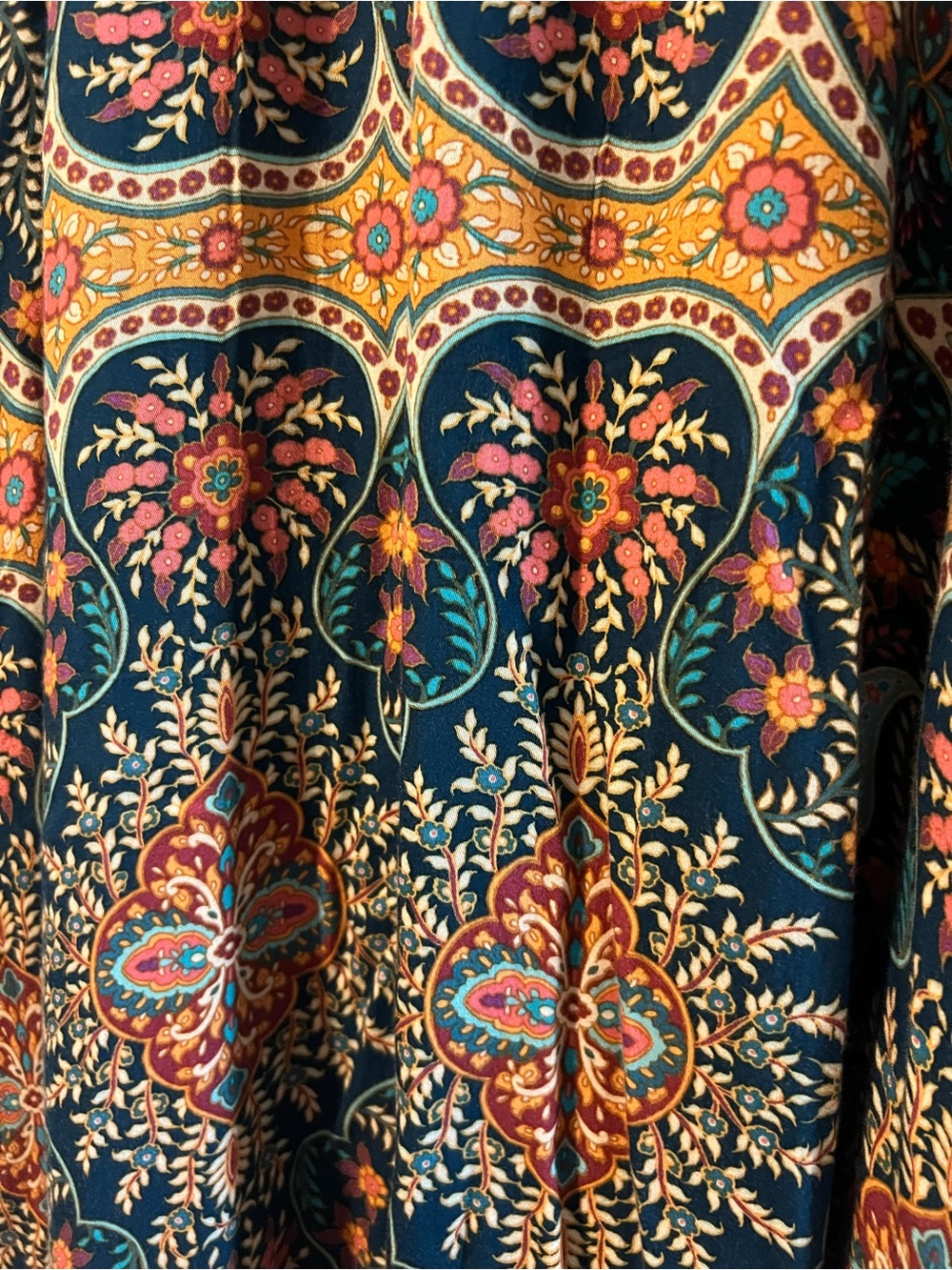 Patterned Midi Dress - Picture 5 of 6